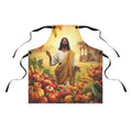 Jesus Harvest Apron — Thanksgiving Faith Kitchen Apron