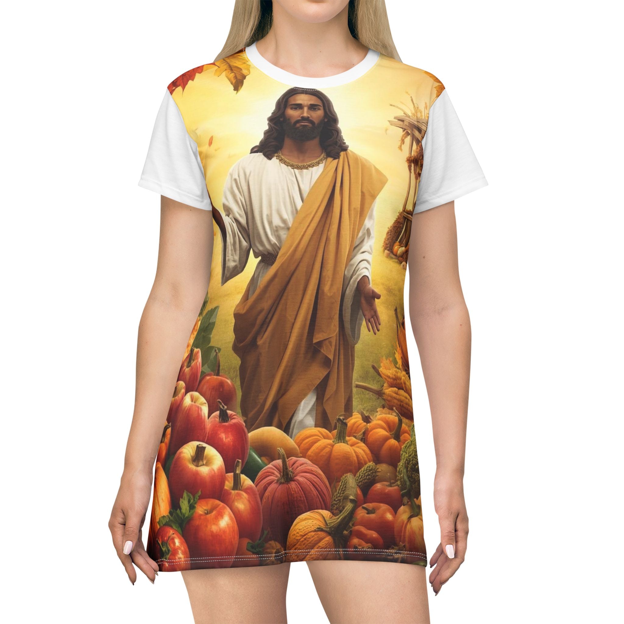T-Shirt Dress (AOP)