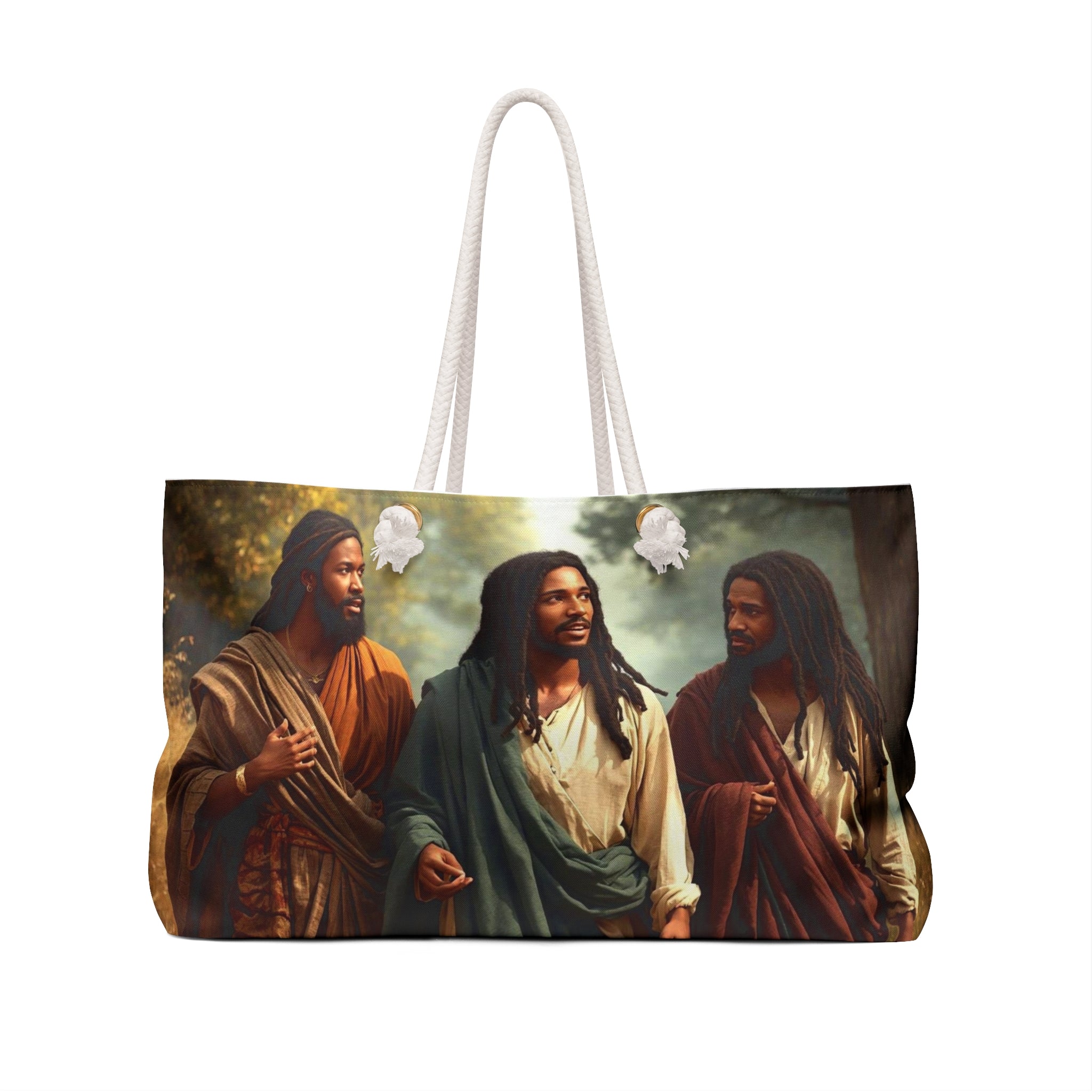 Christian Weekender Bag — Jesus & Disciples Travel Tote