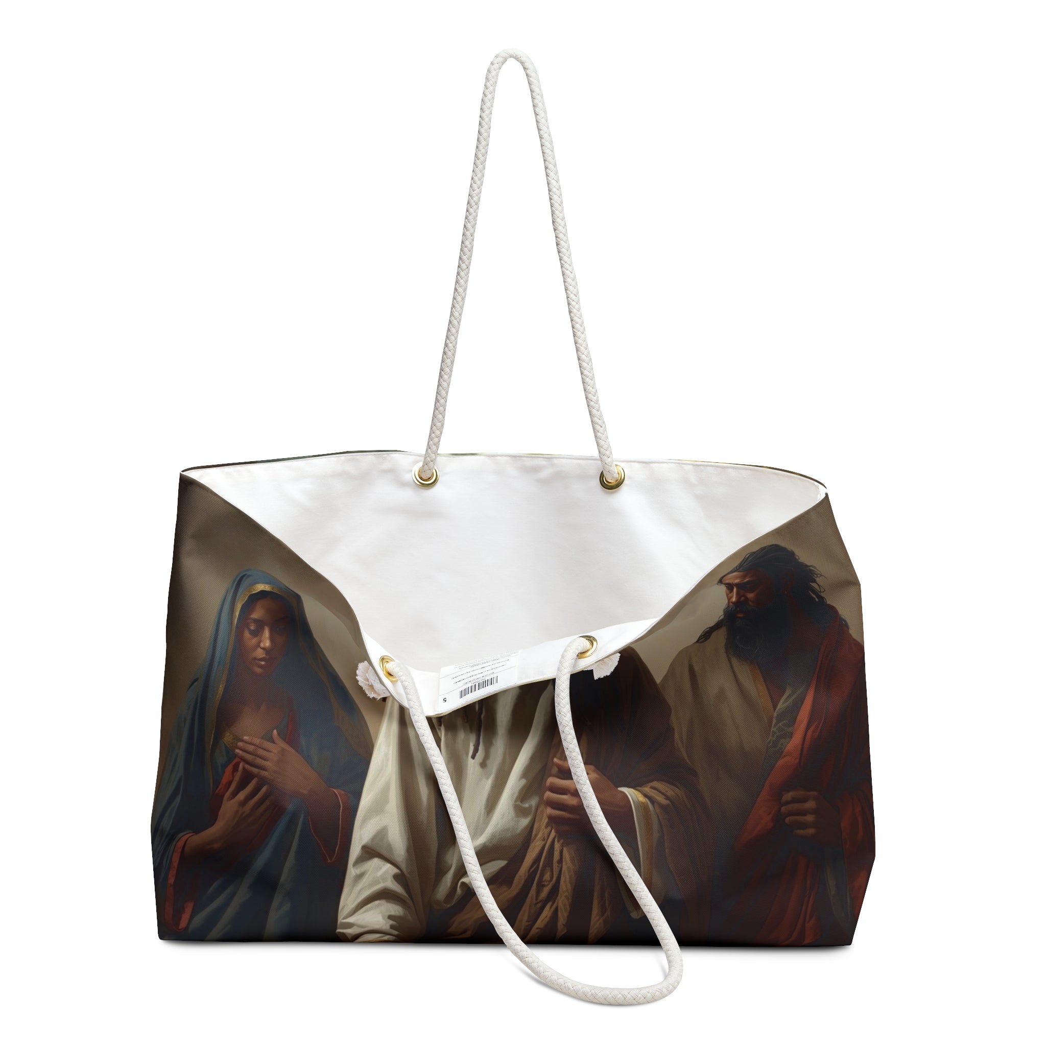 Christian Weekender Bag — Jesus & Disciples Travel Tote